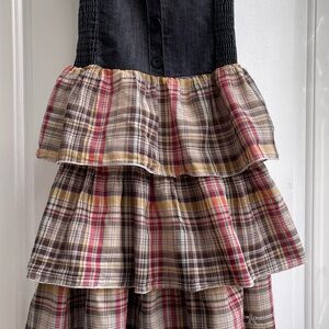 Elegant Black and Gray Dress size S (5/6Y)